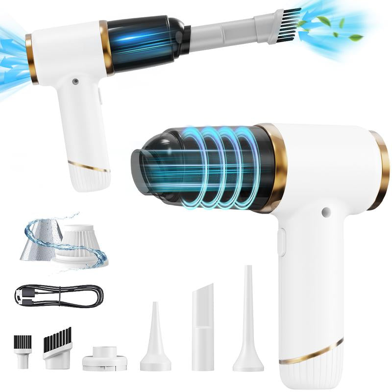 OMO Handheld Cordless Vacuum Cleaner, 5000PA Portable Car Vacuum, Integrated Suction and Blowing Cordless Vacuum, Suitable for Households, Cars, and Pets